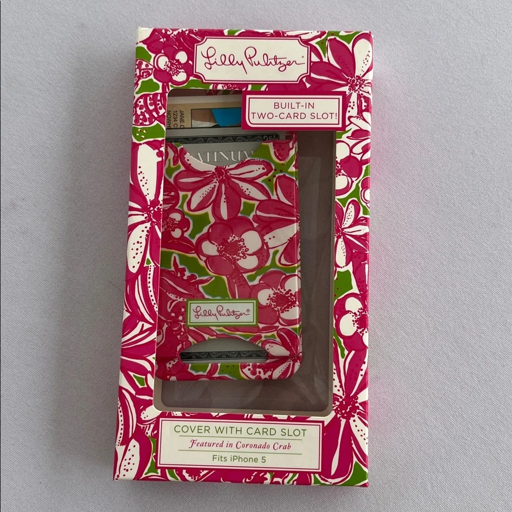 Lilly Pulitzer IPhone 5 Garden By the Sea Case featuring 
